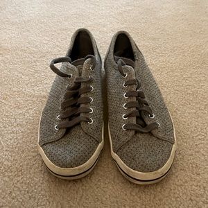 KEDS Gray sparkle sneaker
